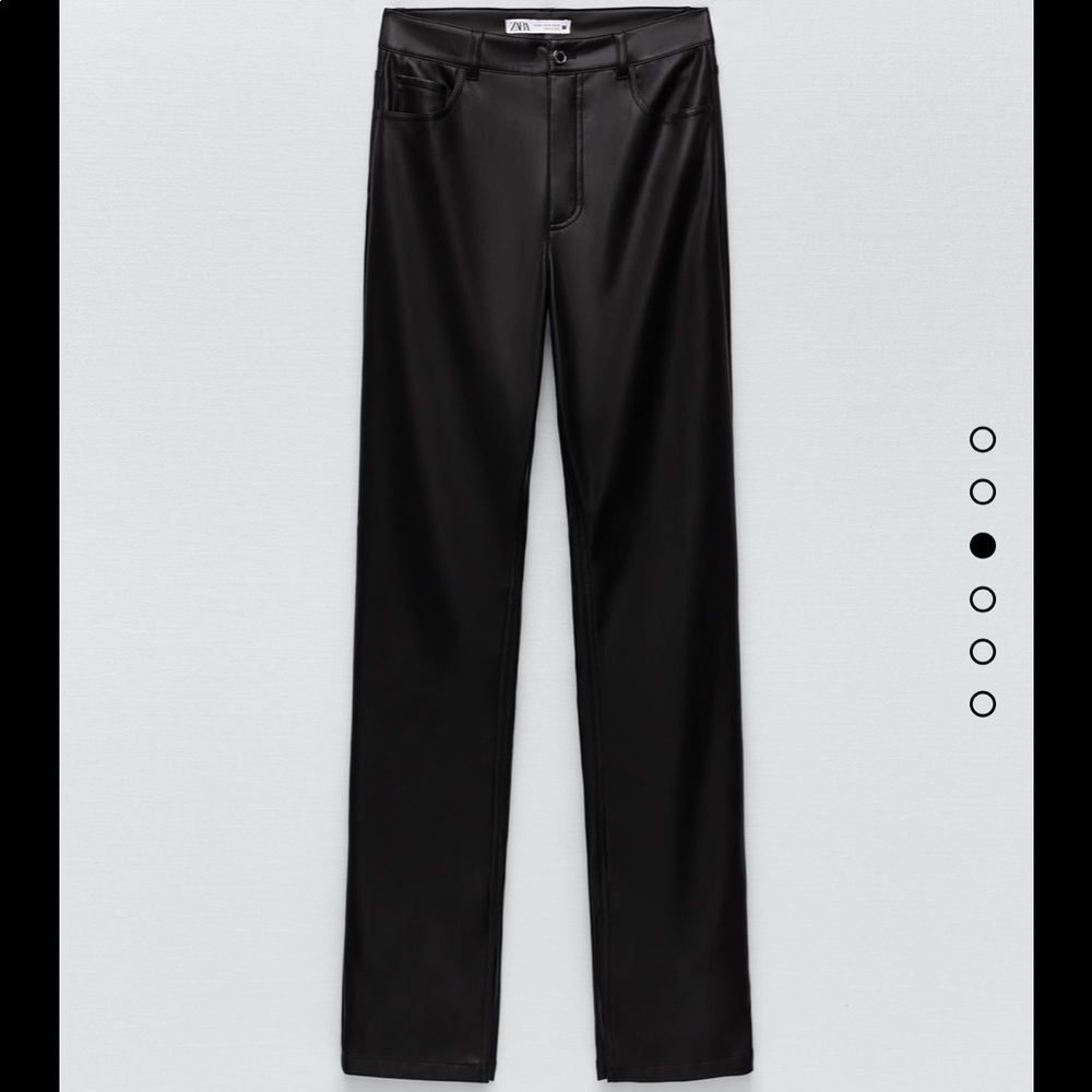 Never warn Zara pleather pants
